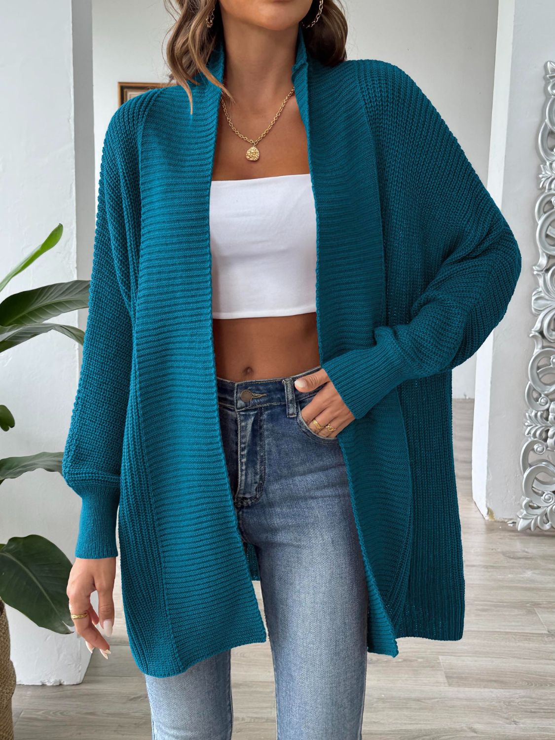Klassische Vintage Strickjacke