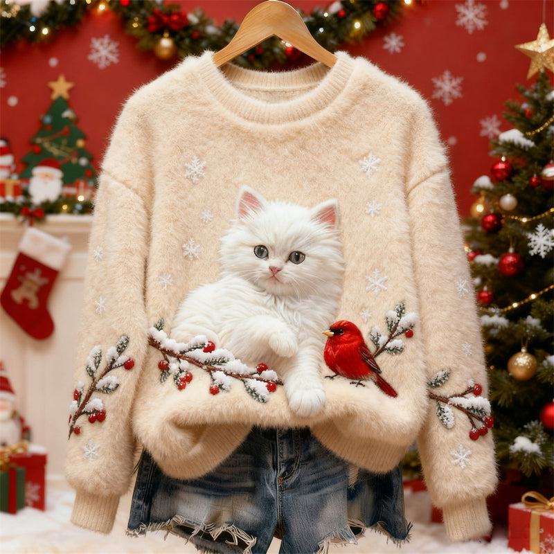 Zeitloser Vintage-Stil Pullover