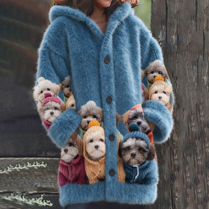 Vintage inspirierte Strickjacke