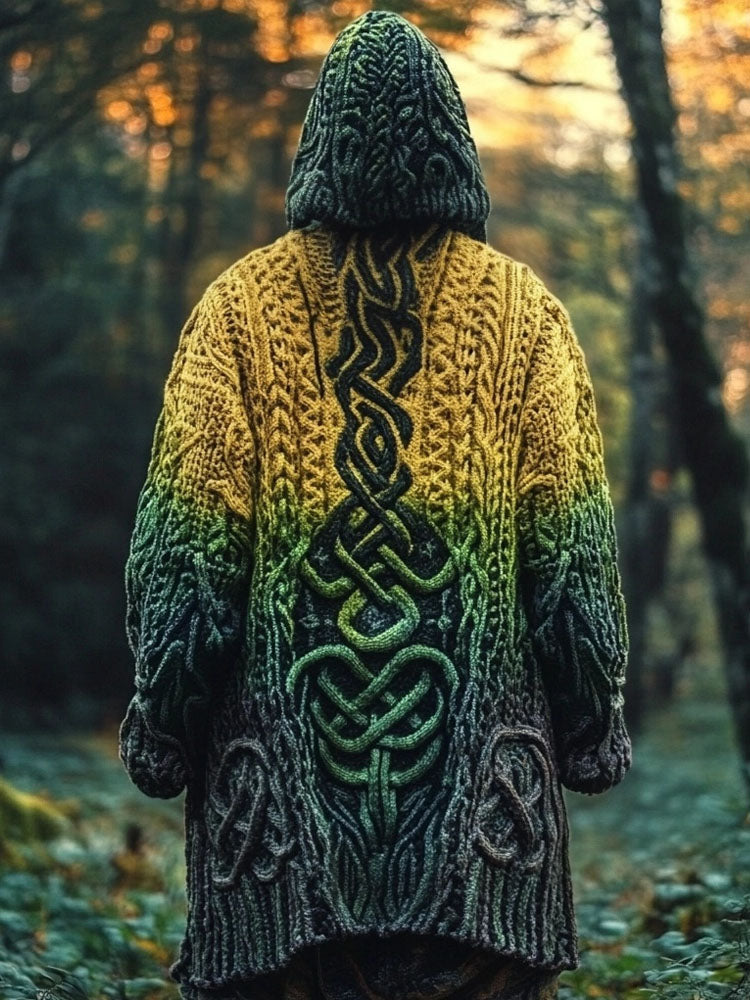 Durchdacht gestaltete Strickjacke