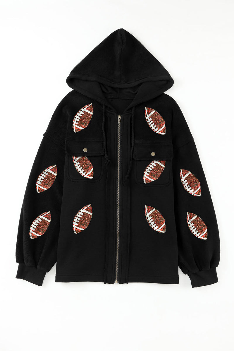 Klassisch gestaltete Jacke