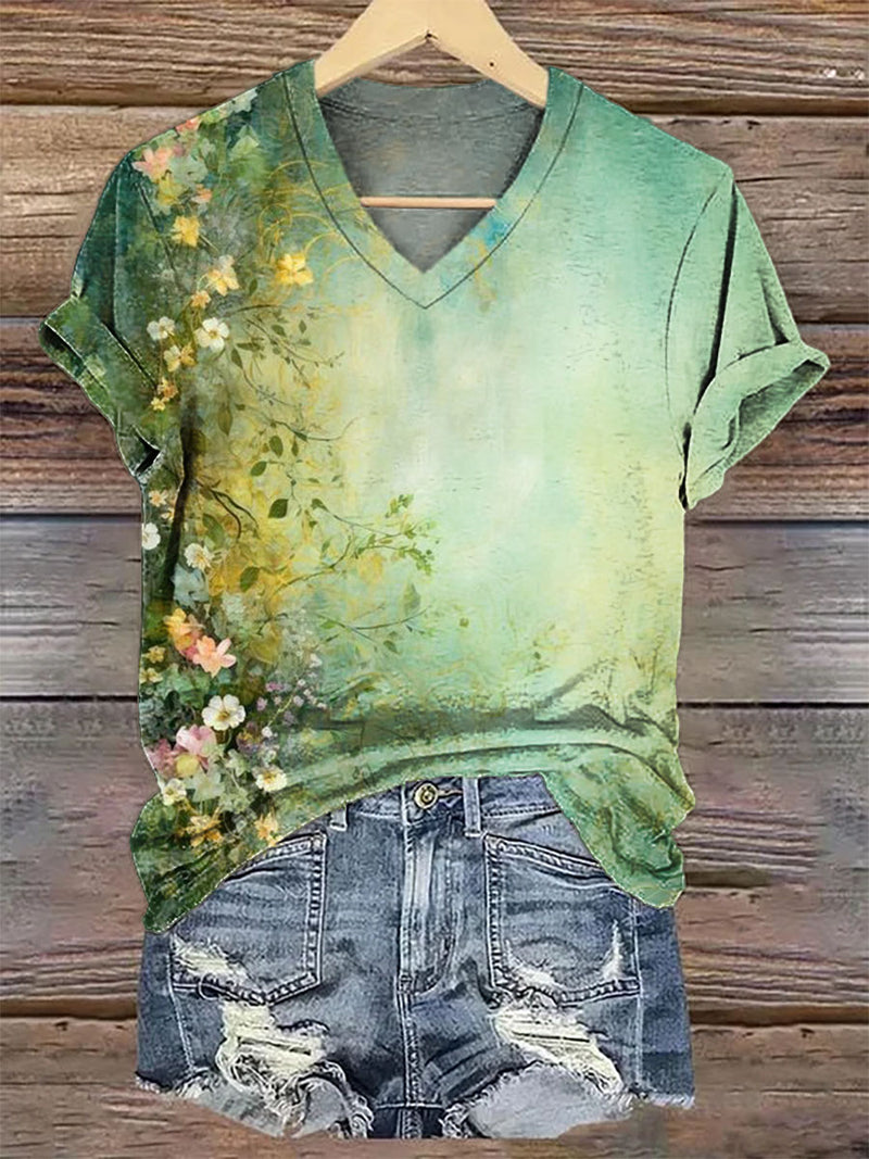 Durchdacht gestaltete T-Shirt