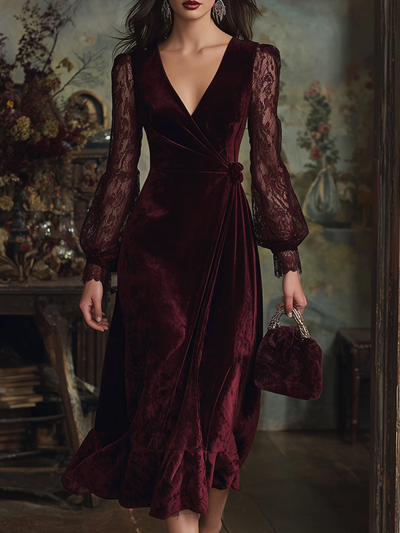 Wunderschön gefertigte Kleid