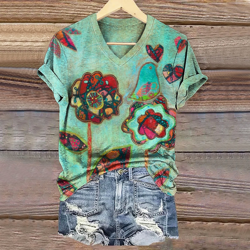 Elegant gestaltete T-Shirt