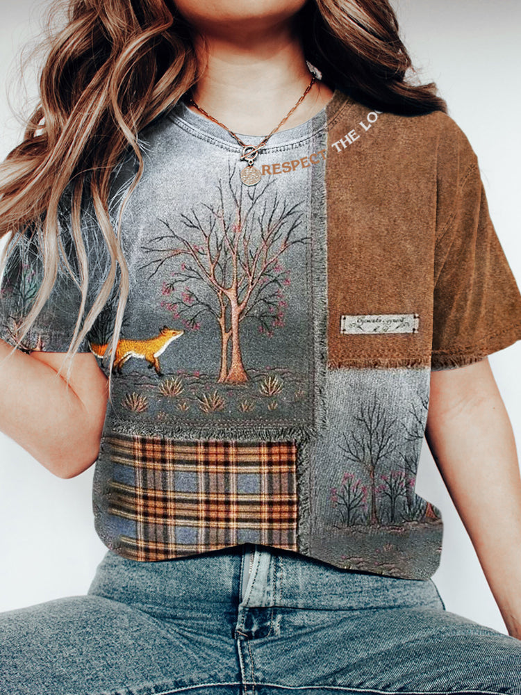 Klassische Vintage T-Shirt