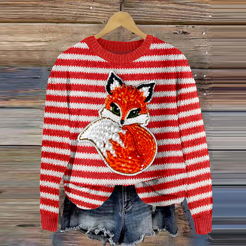 Zeitloser Vintage-Stil Pullover