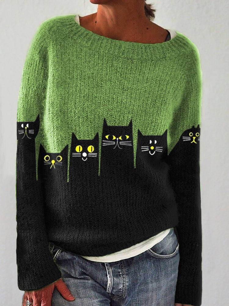 Vintage-inspirierter Pullover