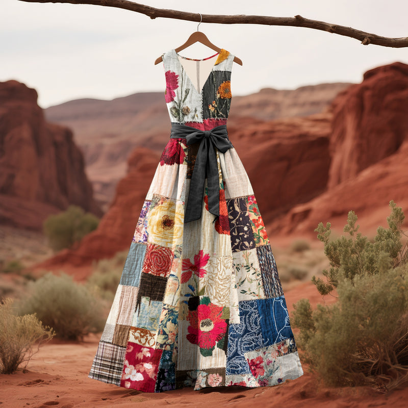 Klassische Vintage Kleid