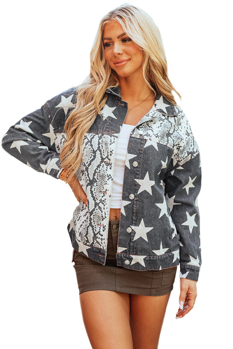 Anmutig gestaltete Jacke