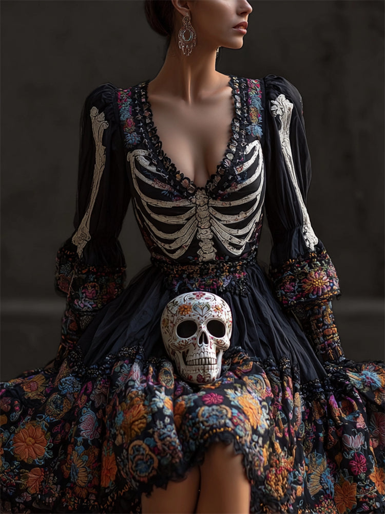 Durchdacht gestaltete Kleid