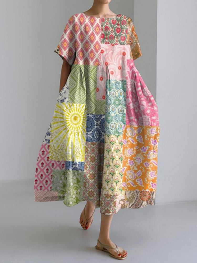 Klassische Vintage Kleid