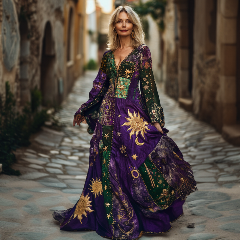 Klassische Vintage Kleid