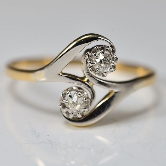 Romantische Gold Ring für besondere Momente