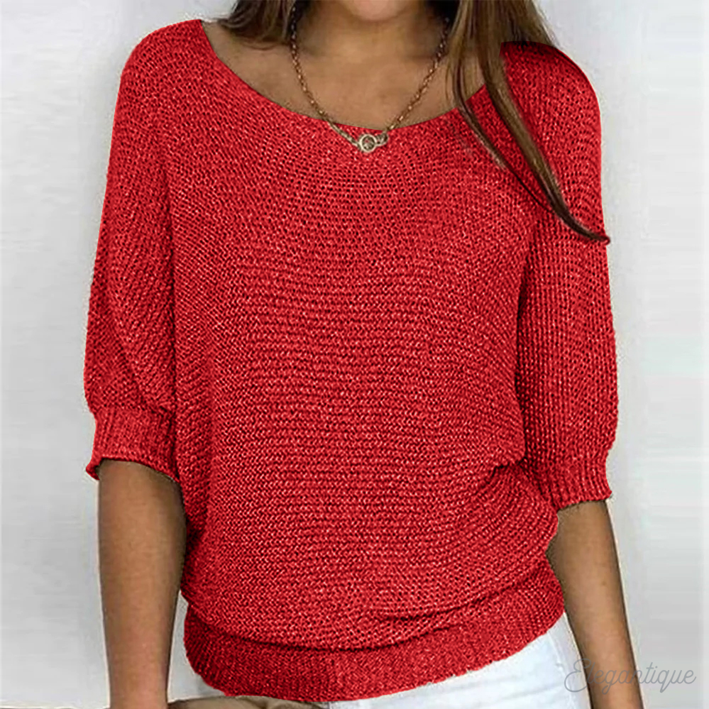 Zeitloser Vintage-Stil Pullover