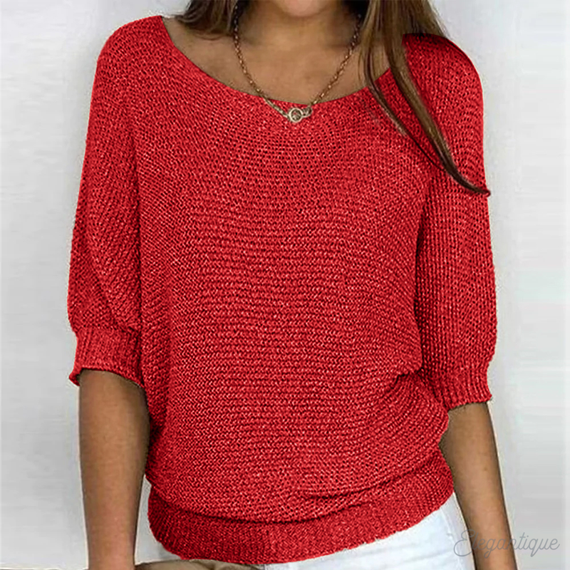 Zeitloser Vintage-Stil Pullover