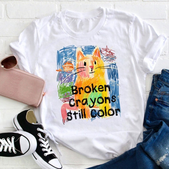 Anmutig gestaltete T-Shirt