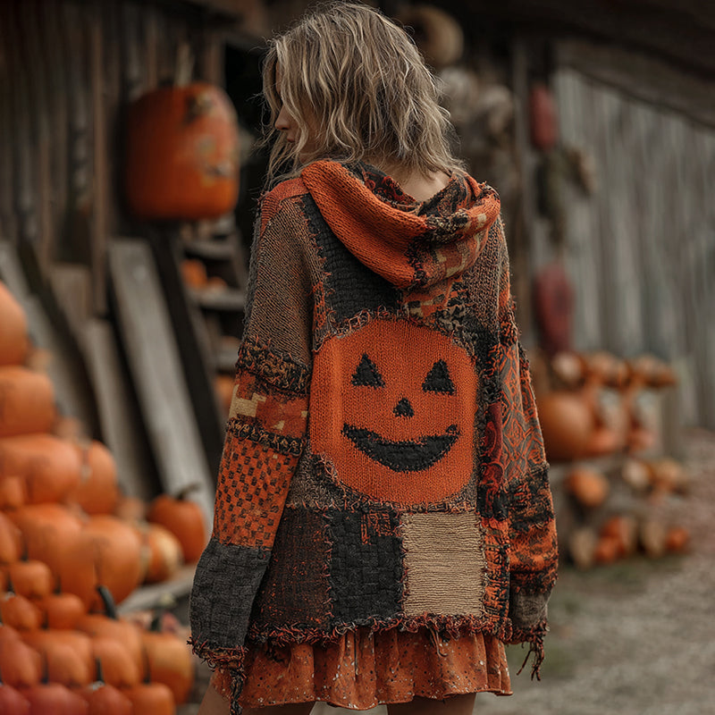 Klassisch gestaltete Strickjacke