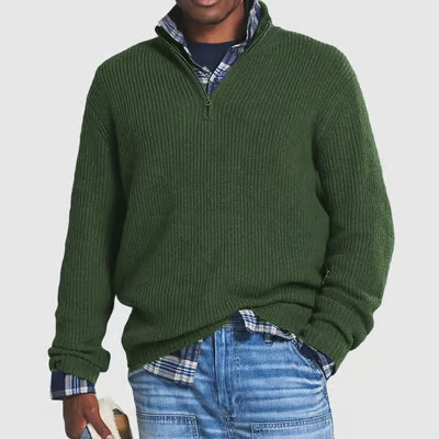 Zeitloser Vintage-Stil-Pullover