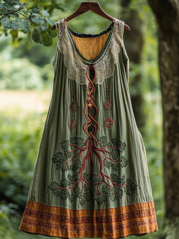 Zeitloser Vintage-Stil Kleid