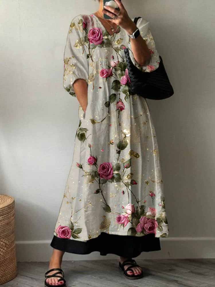 Zeitloser Vintage-Stil Kleid