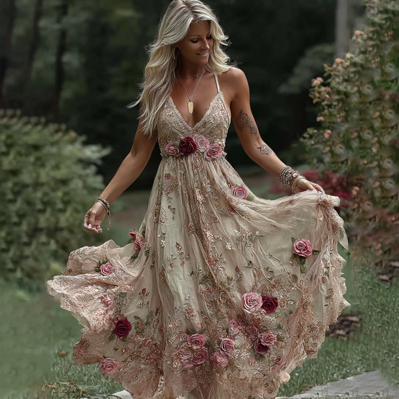 Klassische Vintage Kleid