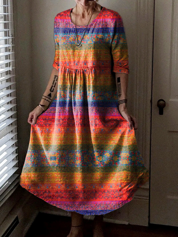 Klassisch gestaltete Kleid