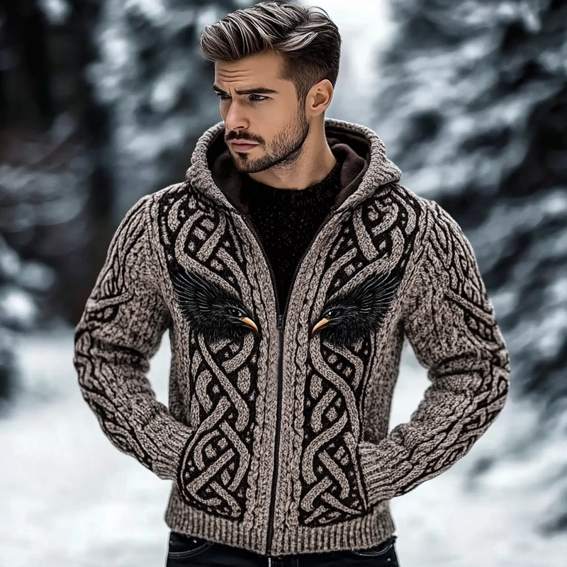 Vintage inspirierte Strickjacke