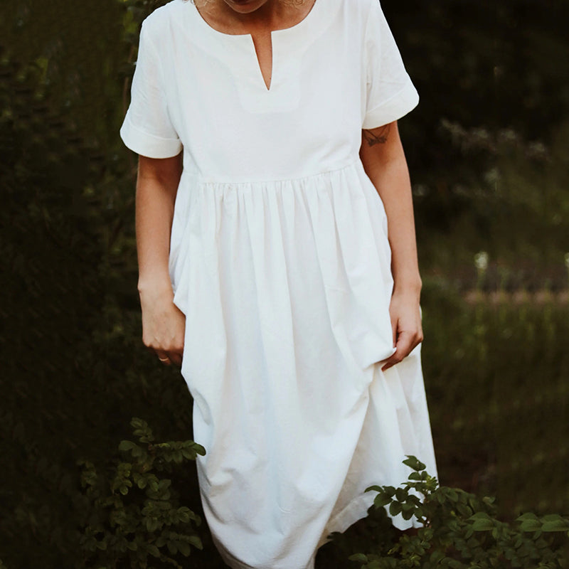 Klassische Vintage Kleid