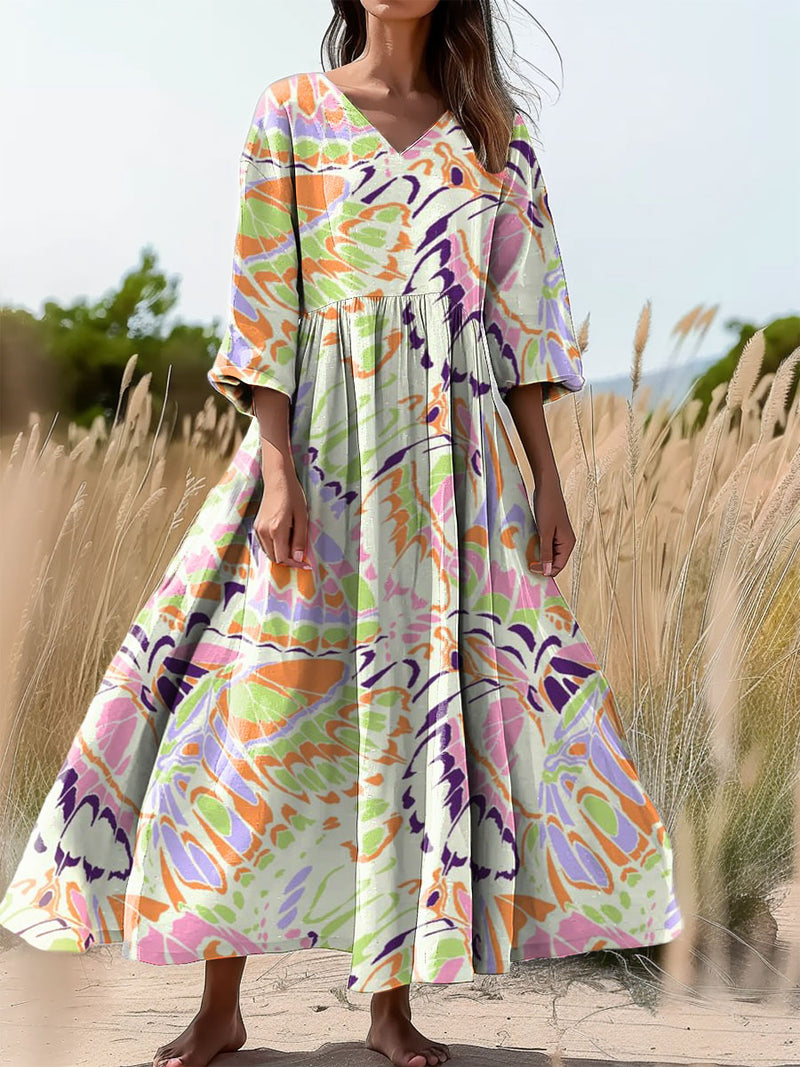 Klassische Vintage Kleid