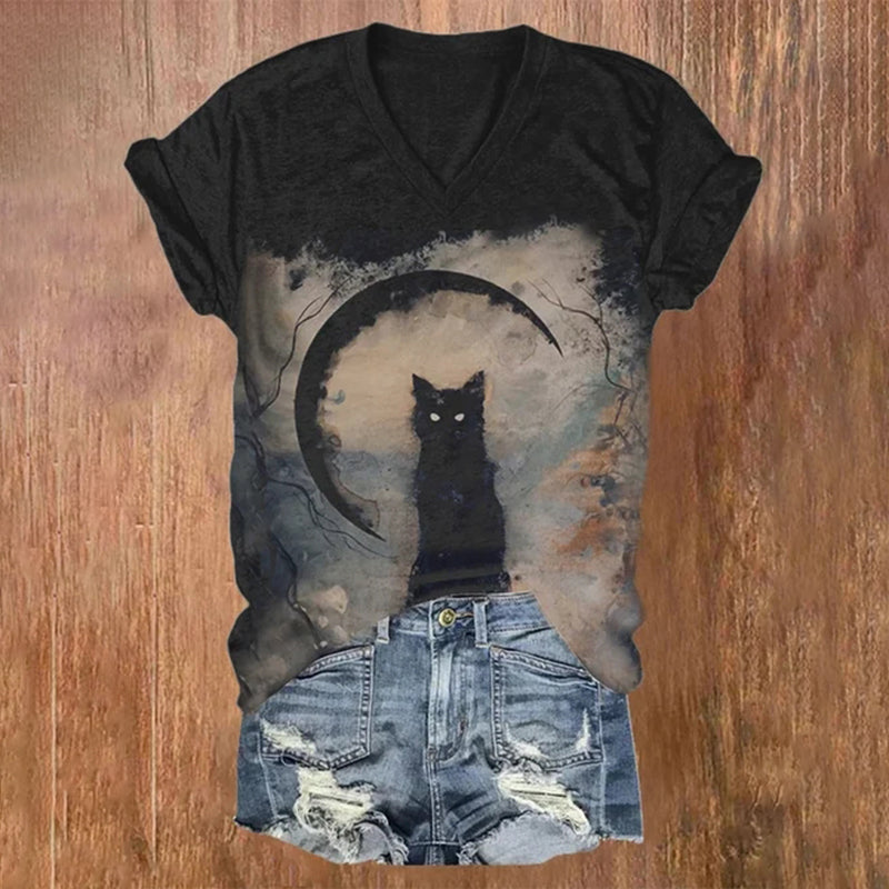 Zeitloser Vintage-Stil T-Shirt