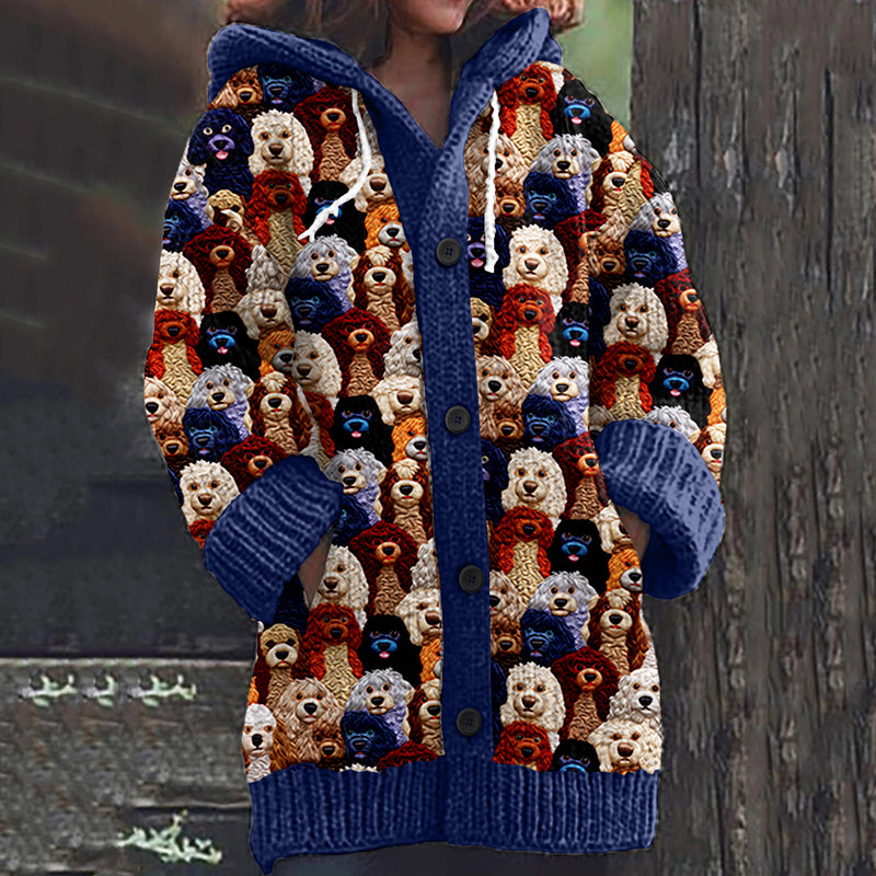 Wunderschön gefertigte Strickjacke