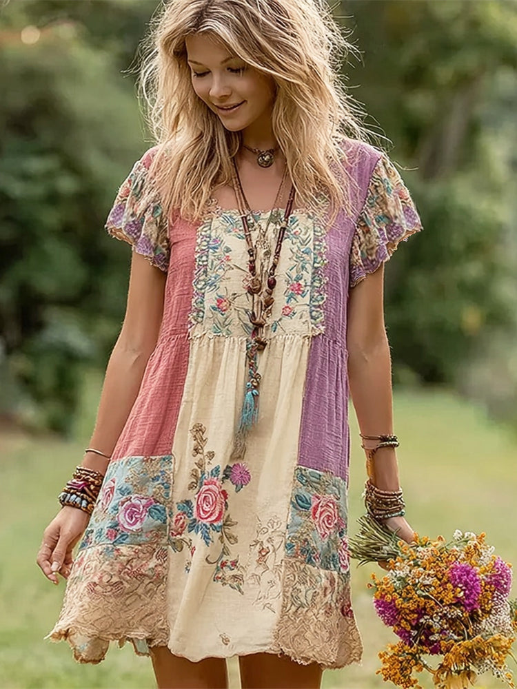 Klassische Vintage Kleid