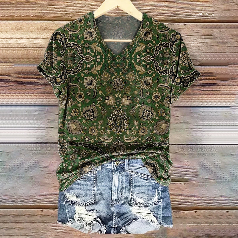 Zeitloser Vintage-Stil T-Shirt