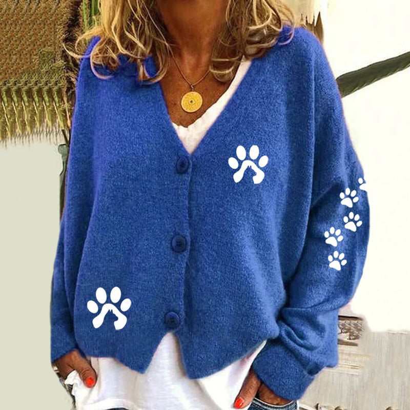 Wunderschön gefertigte Strickjacke