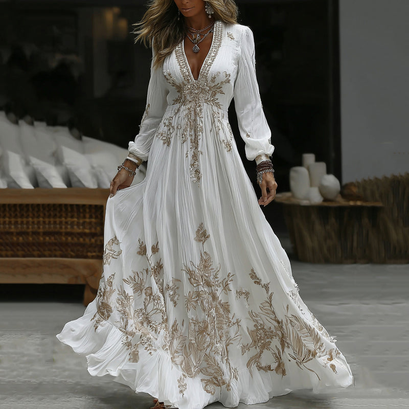 Klassische Vintage Kleid
