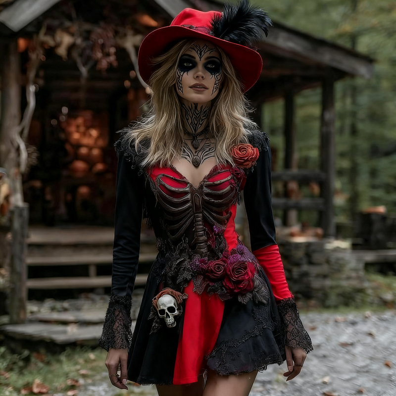 Klassische Vintage Kleid