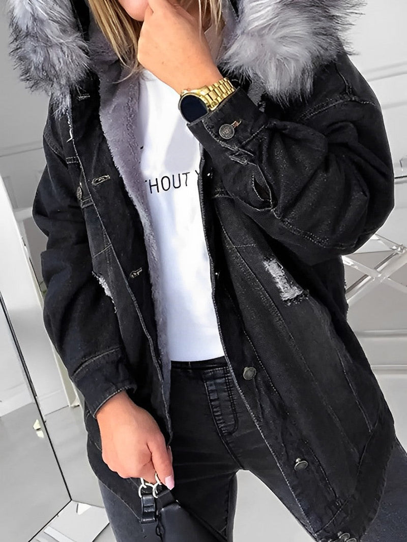 Zeitloser Vintage-Stil Jacke