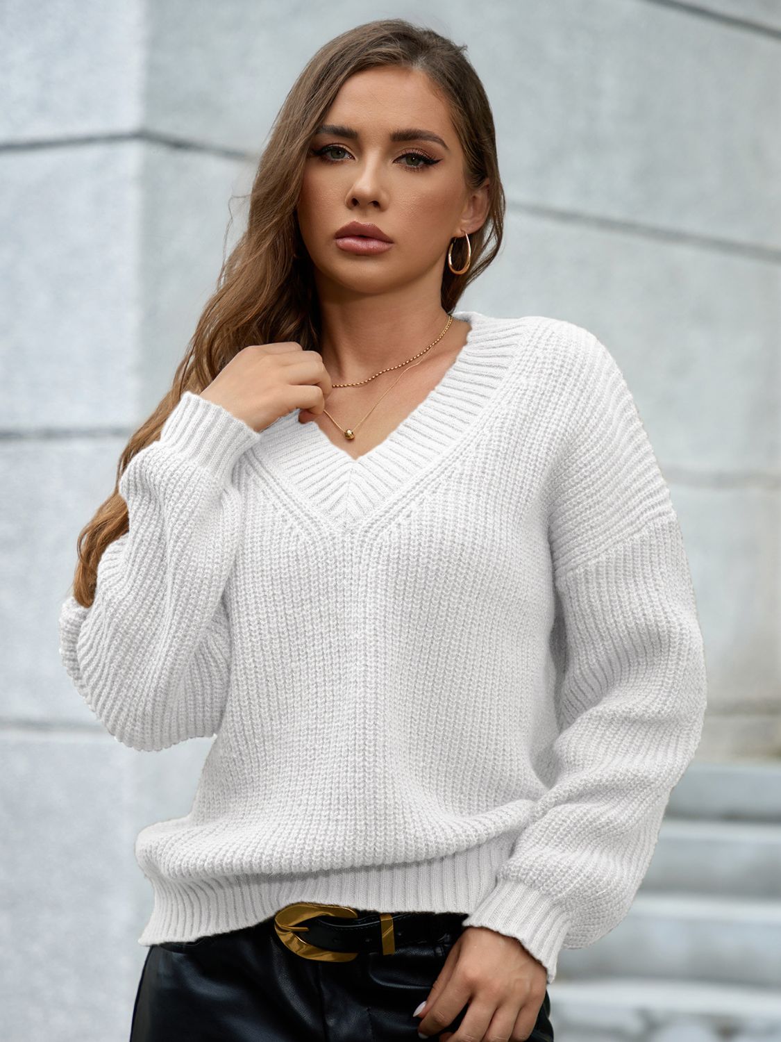 Zeitloser Vintage-Stil Pullover