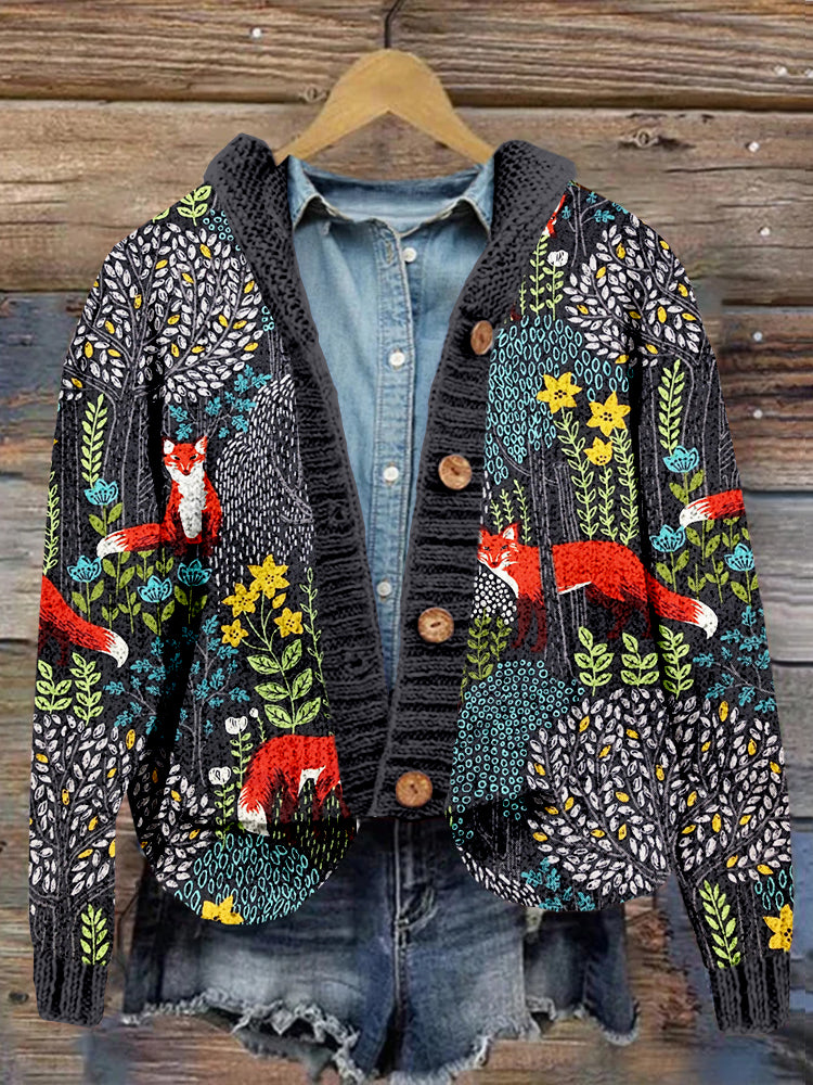 Elegant gestaltete Strickjacke
