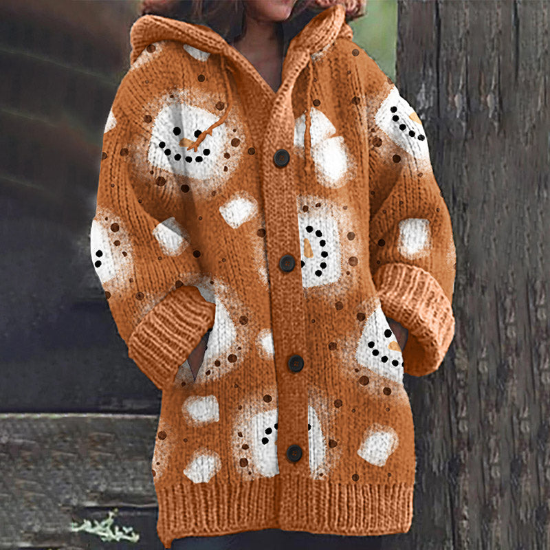 Anmutig gestaltete Strickjacke