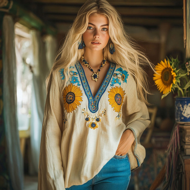 Elegant gestaltete Bluse