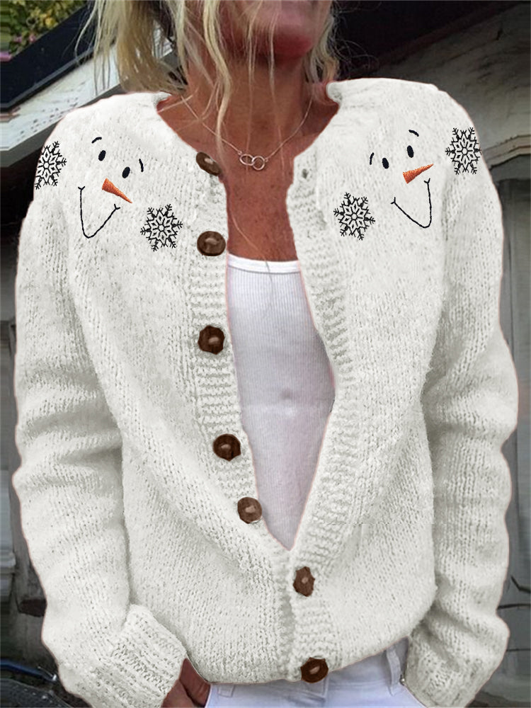 Elegant gestaltete Strickjacke