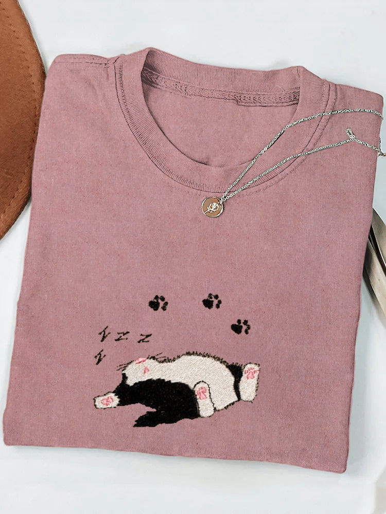 Anmutig gestaltete T-Shirt