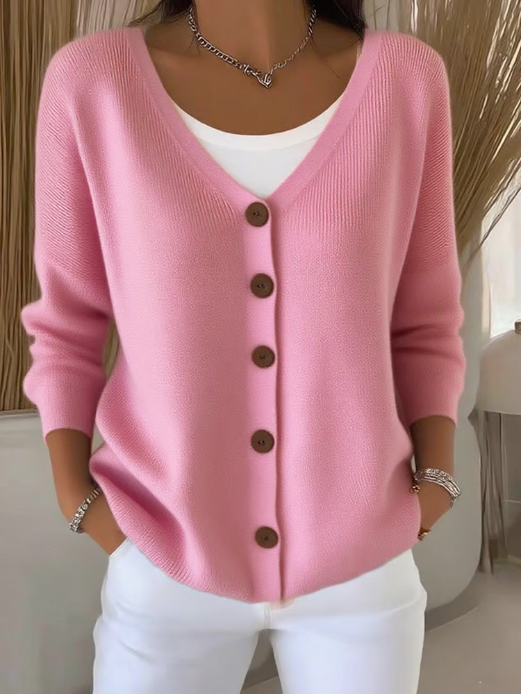 Vintage-inspirierte Strickjacke