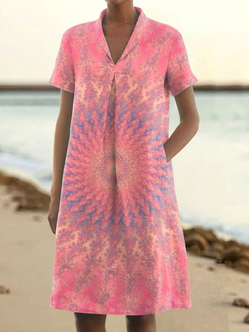 Klassisch gestaltete Kleid