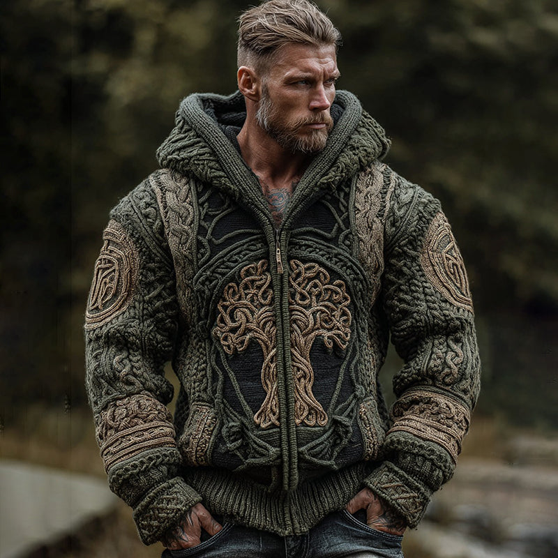 Vintage inspirierte Strickjacke