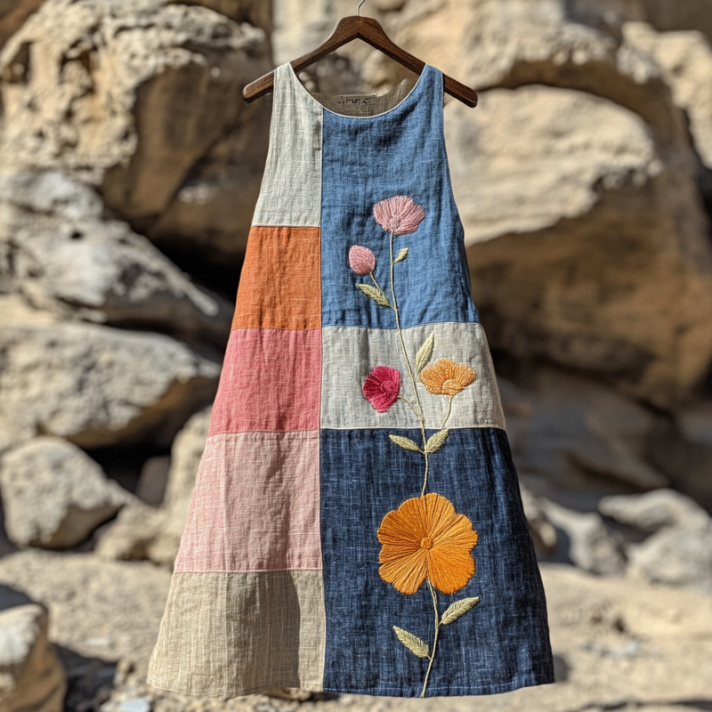 Klassische Vintage Kleid