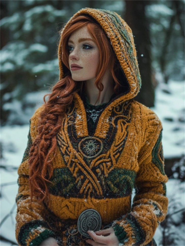 Zeitloser Vintage-Stil Strickjacke