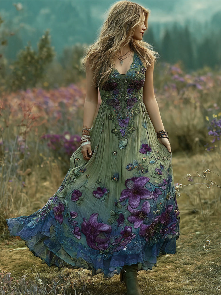 Anmutig gestaltete Kleid