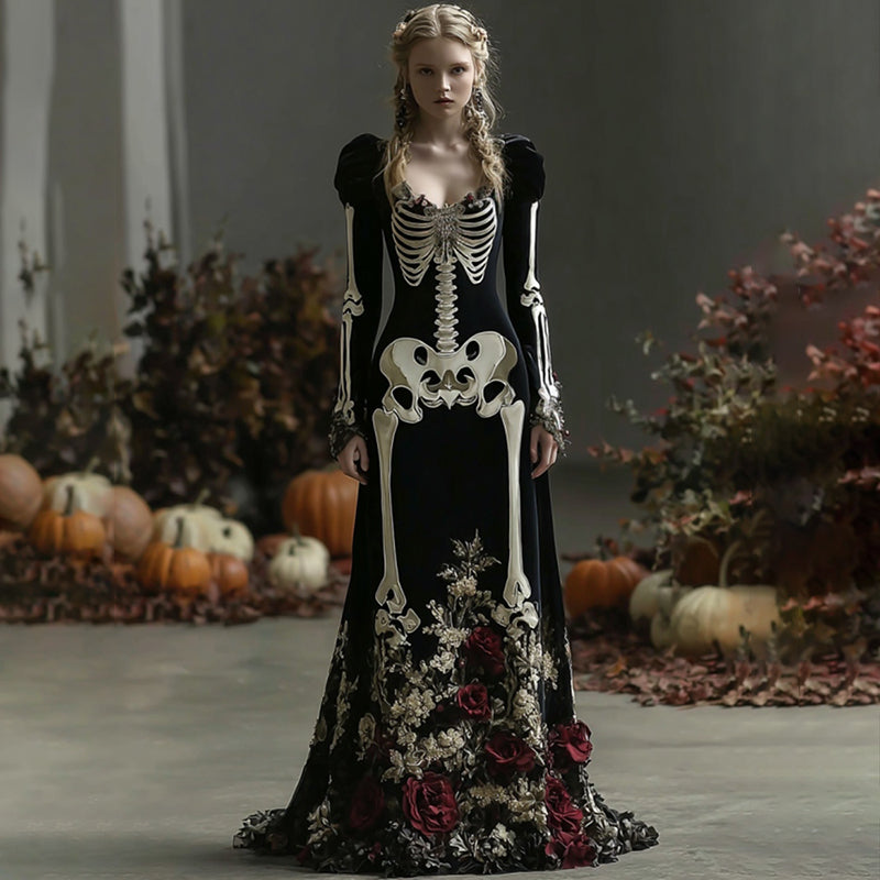 Anmutig gestaltete Kleid
